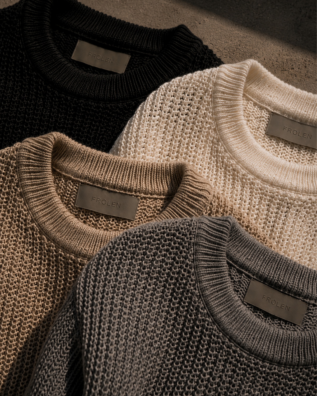 Waffle Sweater