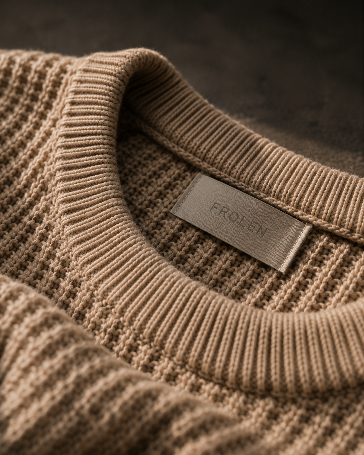 Waffle Sweater