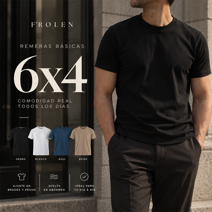 Pack de Remeras Basicas