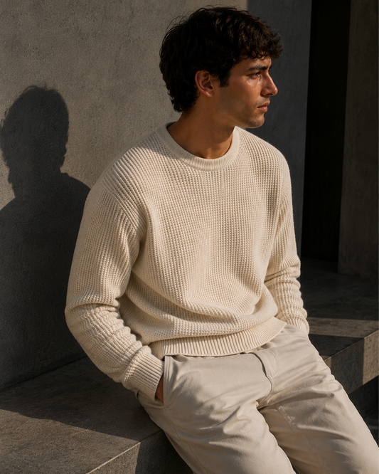 Waffle Sweater